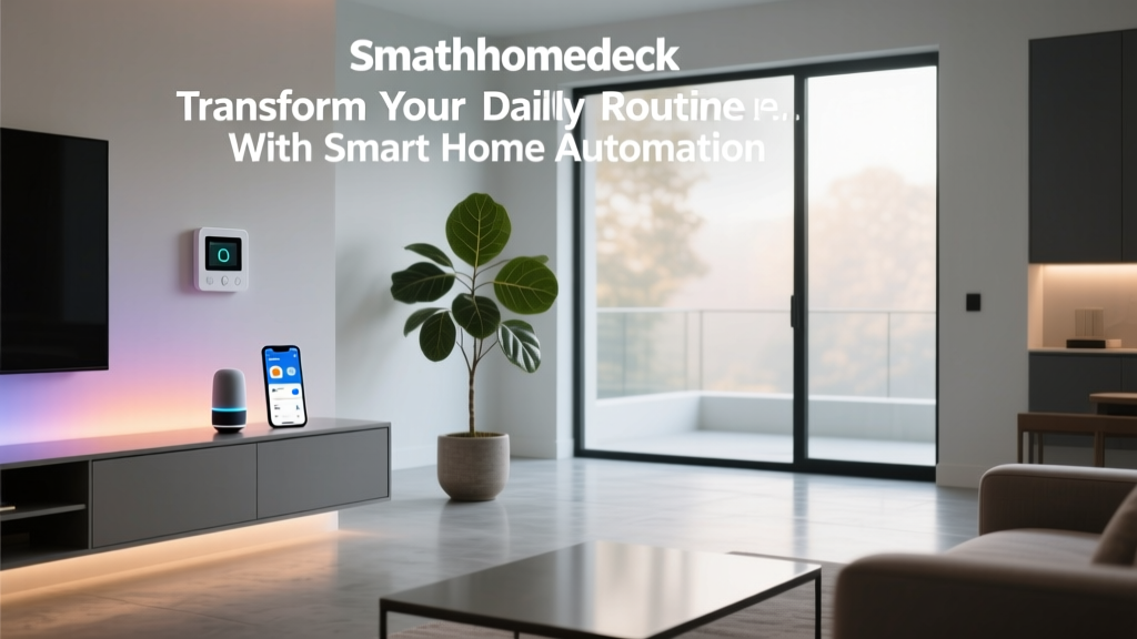 Transform Your Daily Routine With Smart Home Automation