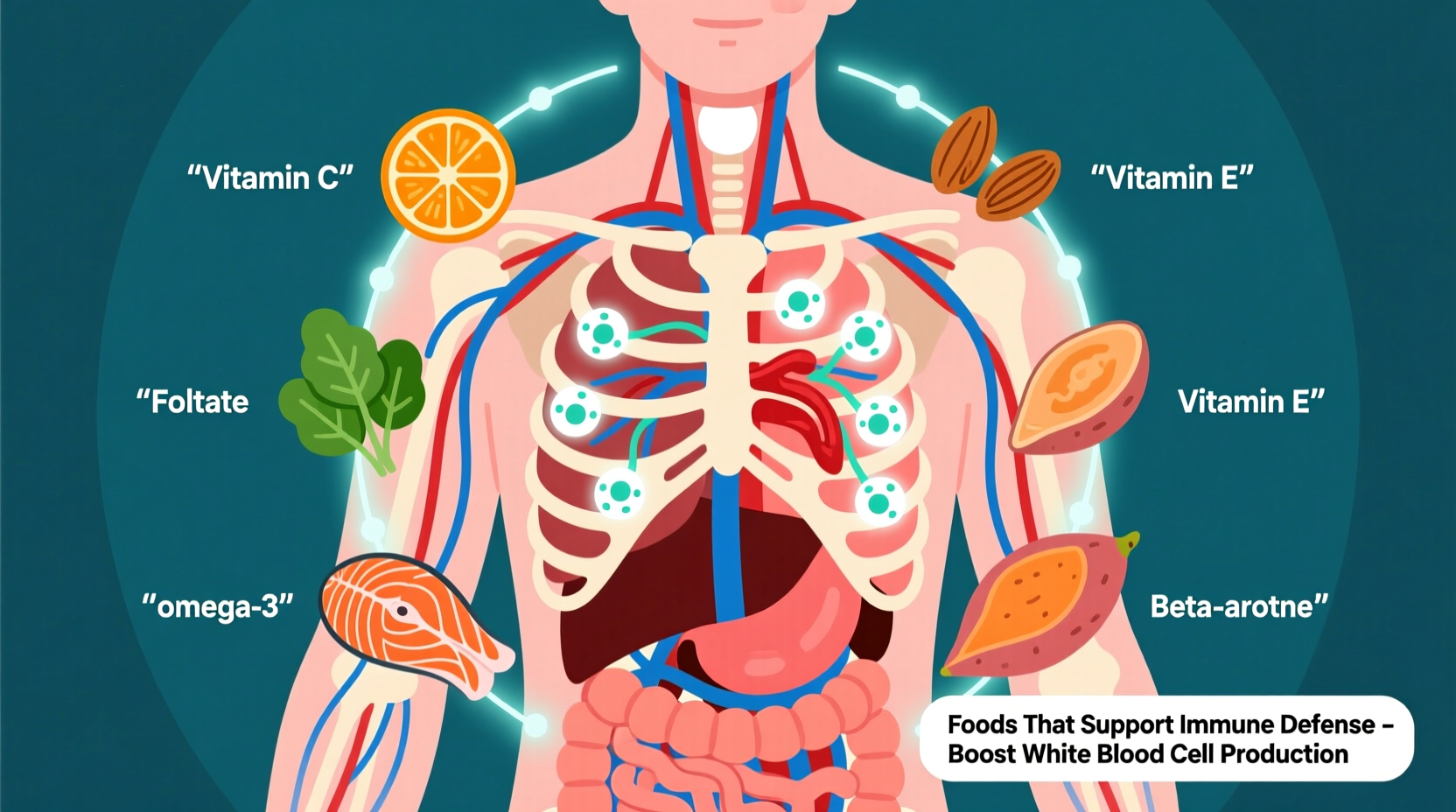 Foods That Support White Blood Cell Production: Science-Backed Guide
