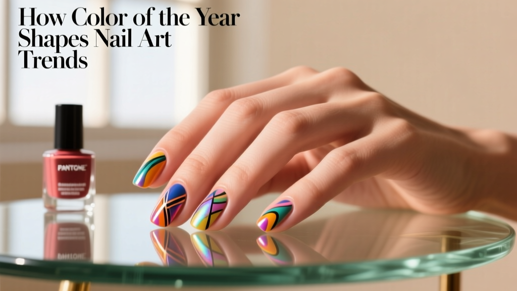 How Color of the Year Shapes Nail Art Trends