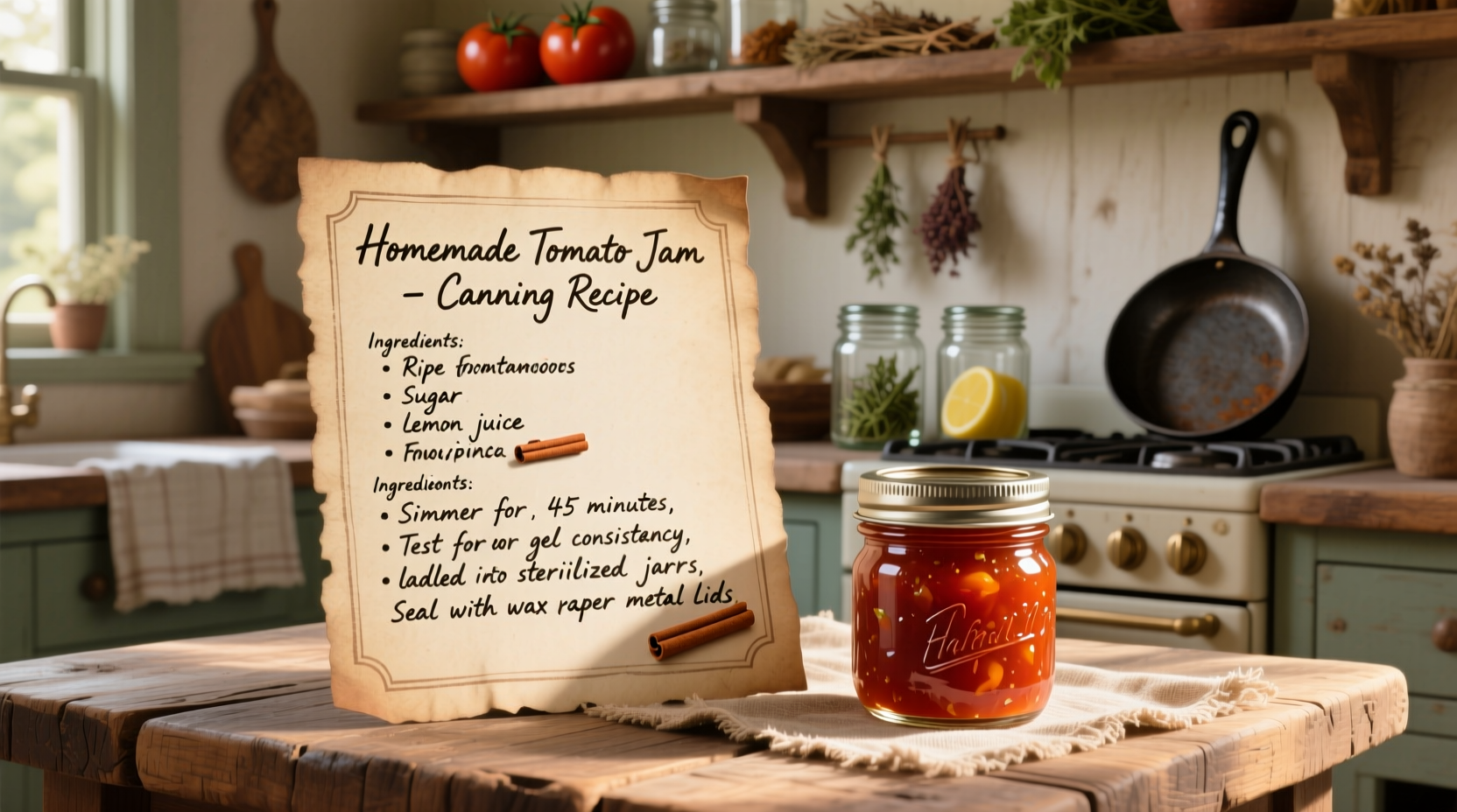 Perfect Tomato Jam Recipe for Safe Canning