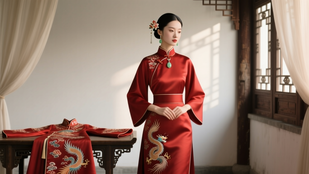 Traditional Chinese Wedding Attire: Qun Kua & Xiu He Fu Guide