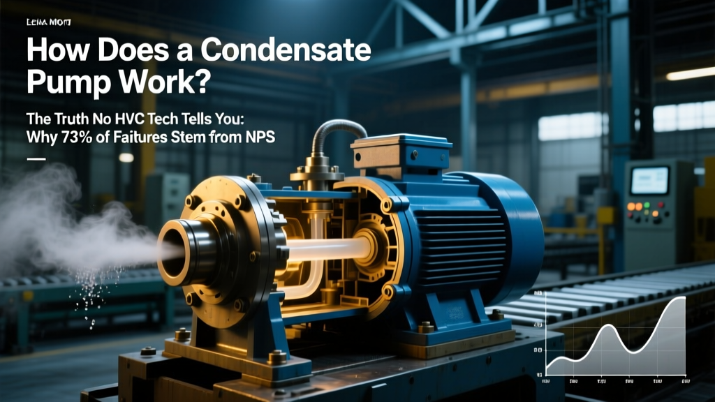 Condensate Pump Truth: 73% Fail Due to NPSH Errors