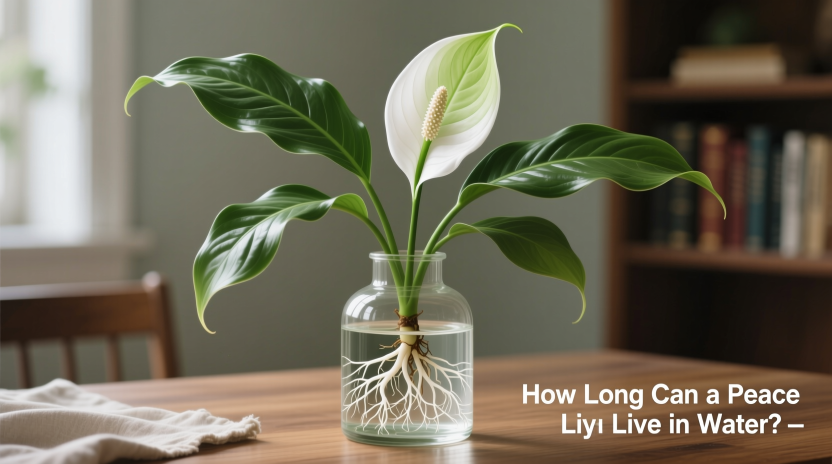 Peace Lily in Water: 5+ Years Guide | TheHomeSprouts