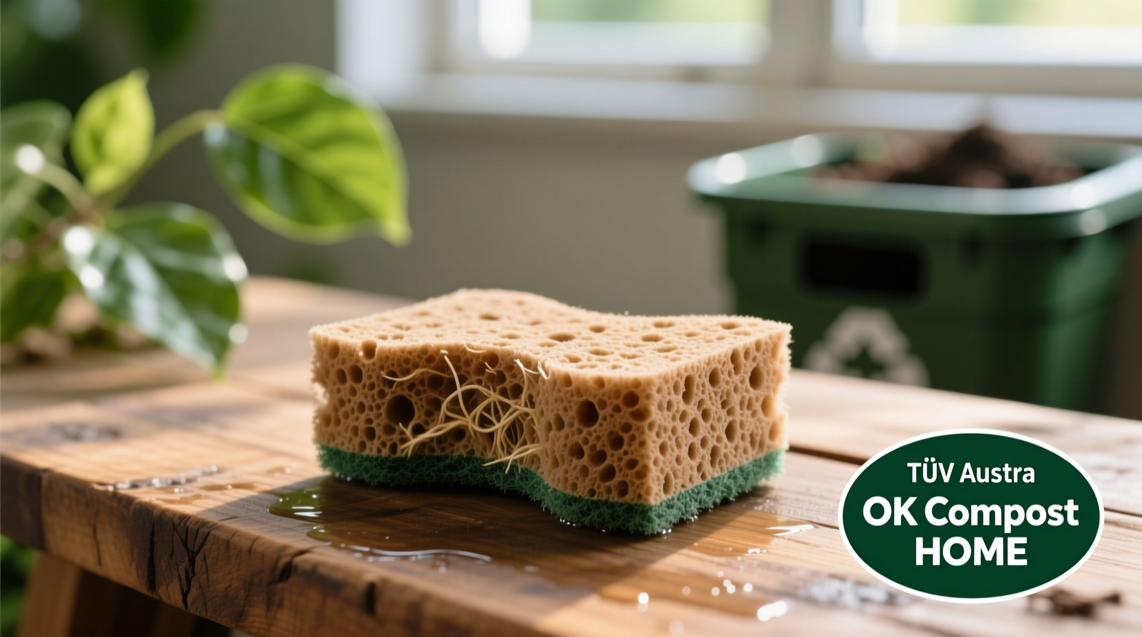 compostable vs recycled sponges which actually break down