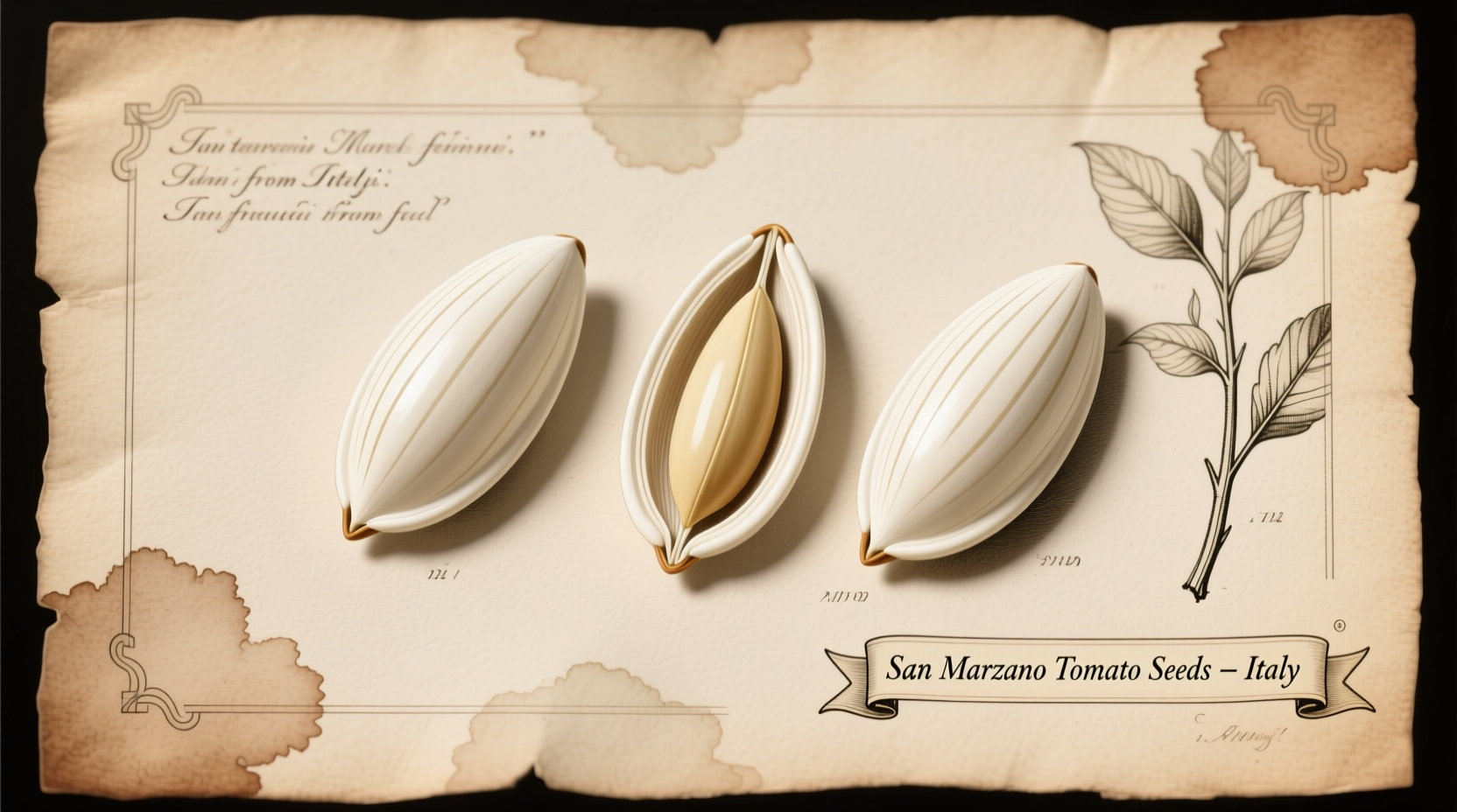 Authentic San Marzano Tomato Seeds from Italy: How to Identify
