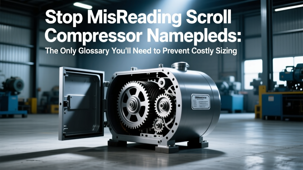 Scroll Compressor Nameplate Glossary: Avoid Sizing Errors