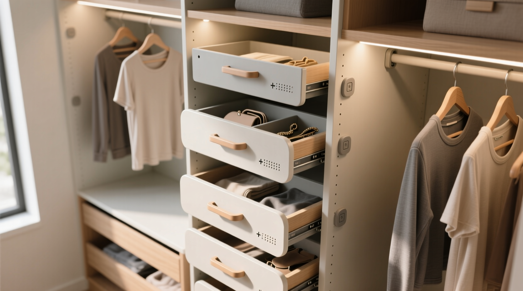 closet organization tips for wrist surgery recovery