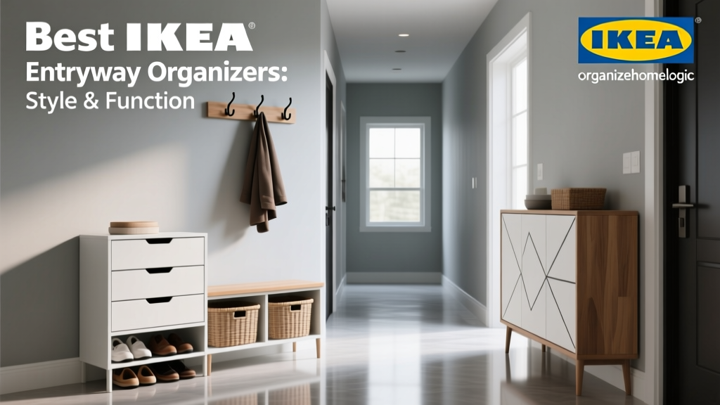 Best IKEA Entryway Organizers: Style & Function
