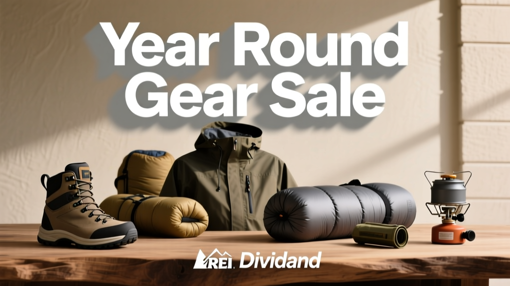 REI Year-Round Gear Sale + Dividend Strategy: How Backpackers Save $200–$600 Annually