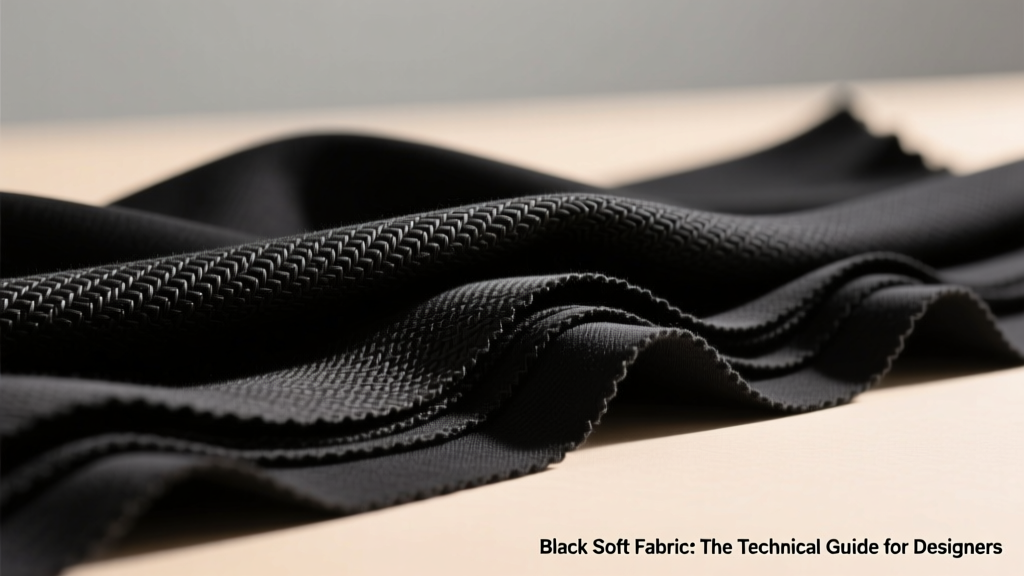 Black Soft Fabric: The Technical Guide for Designers