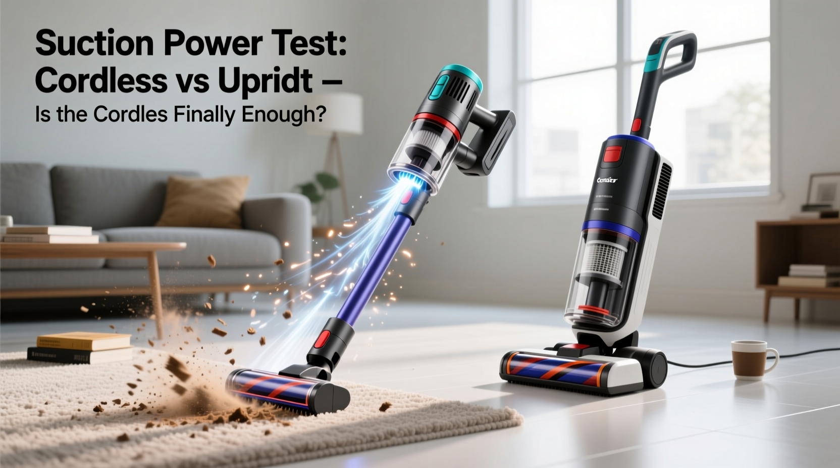 cordless stick vacuum vs upright is the suction power finally good enough