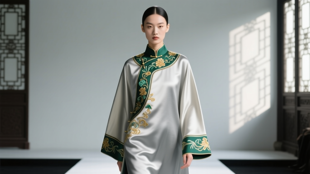 Chinese Couture on the Runway: Heritage Silhouettes and Sourcing