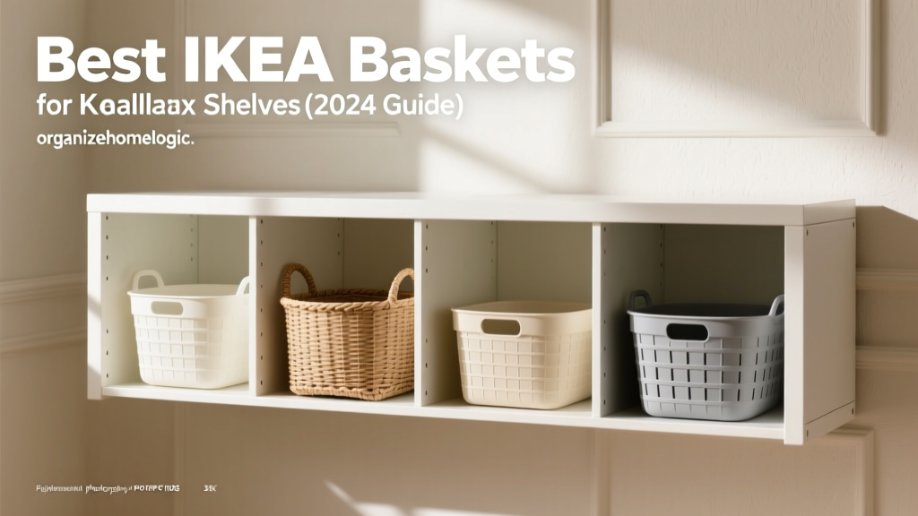 Best IKEA Baskets for Kallax Shelves (2024 Guide)