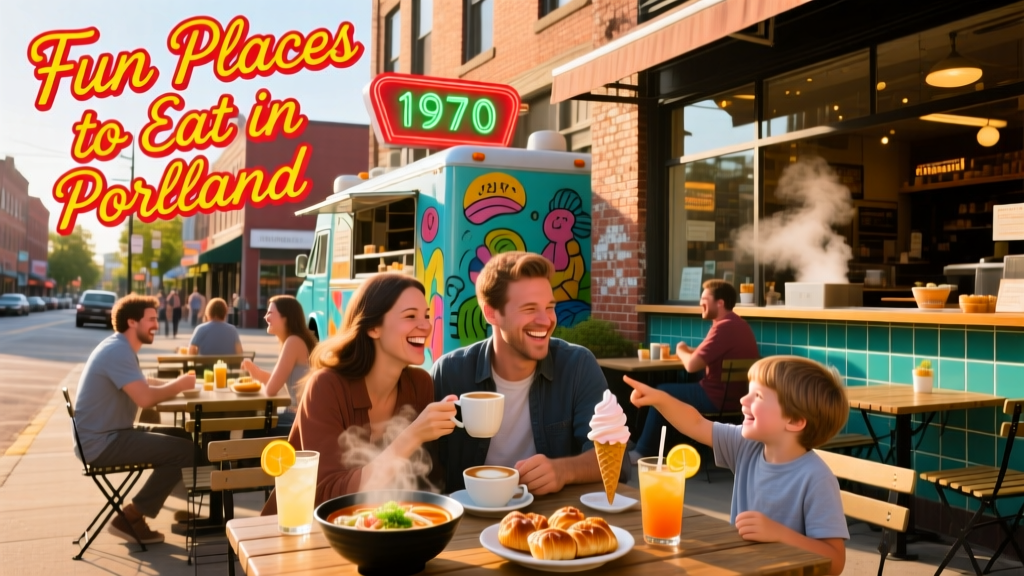 Fun Places To Eat In Portland: A Story of Flavor, Quirk, and Community
