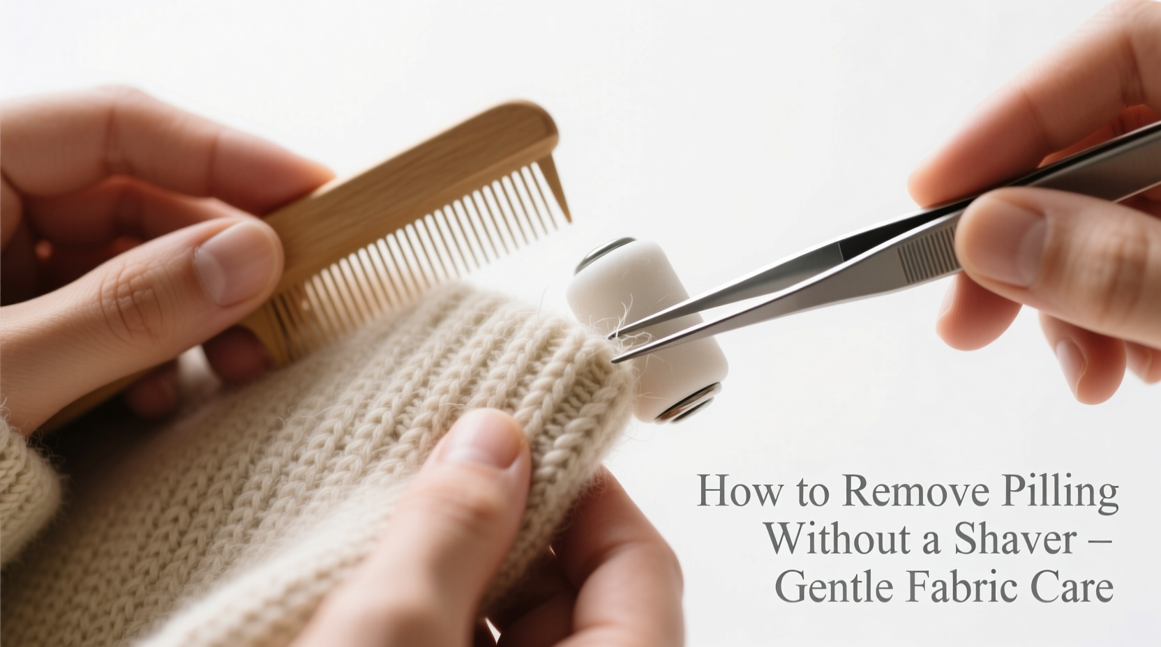 how to remove pilling from sweaters without a shaver gentle fabric care