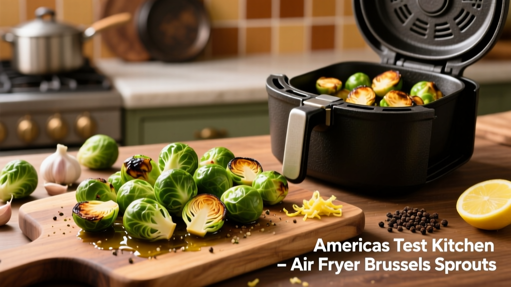 America's Test Kitchen Air Fryer Brussels Sprouts