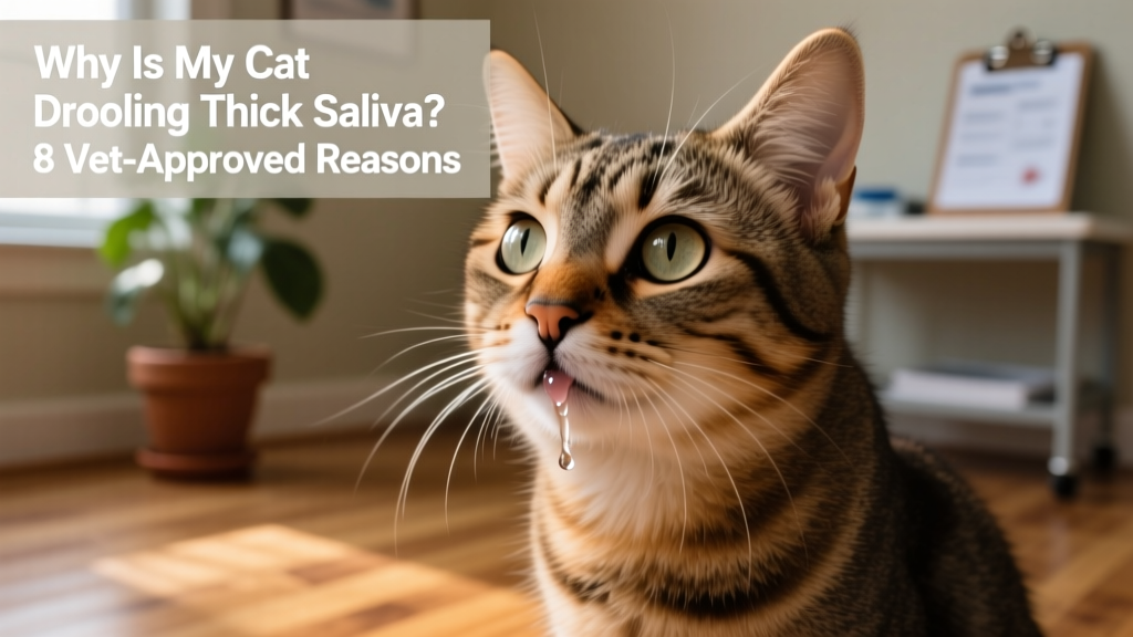 Why Is My Cat Drooling Thick Saliva? 8 Vet-Approved Reasons