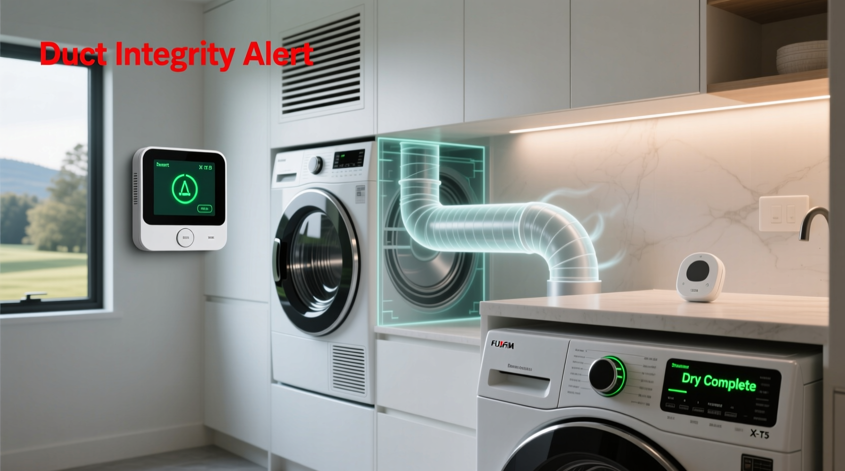 laundry room smart thermostats useful dryer vents outside