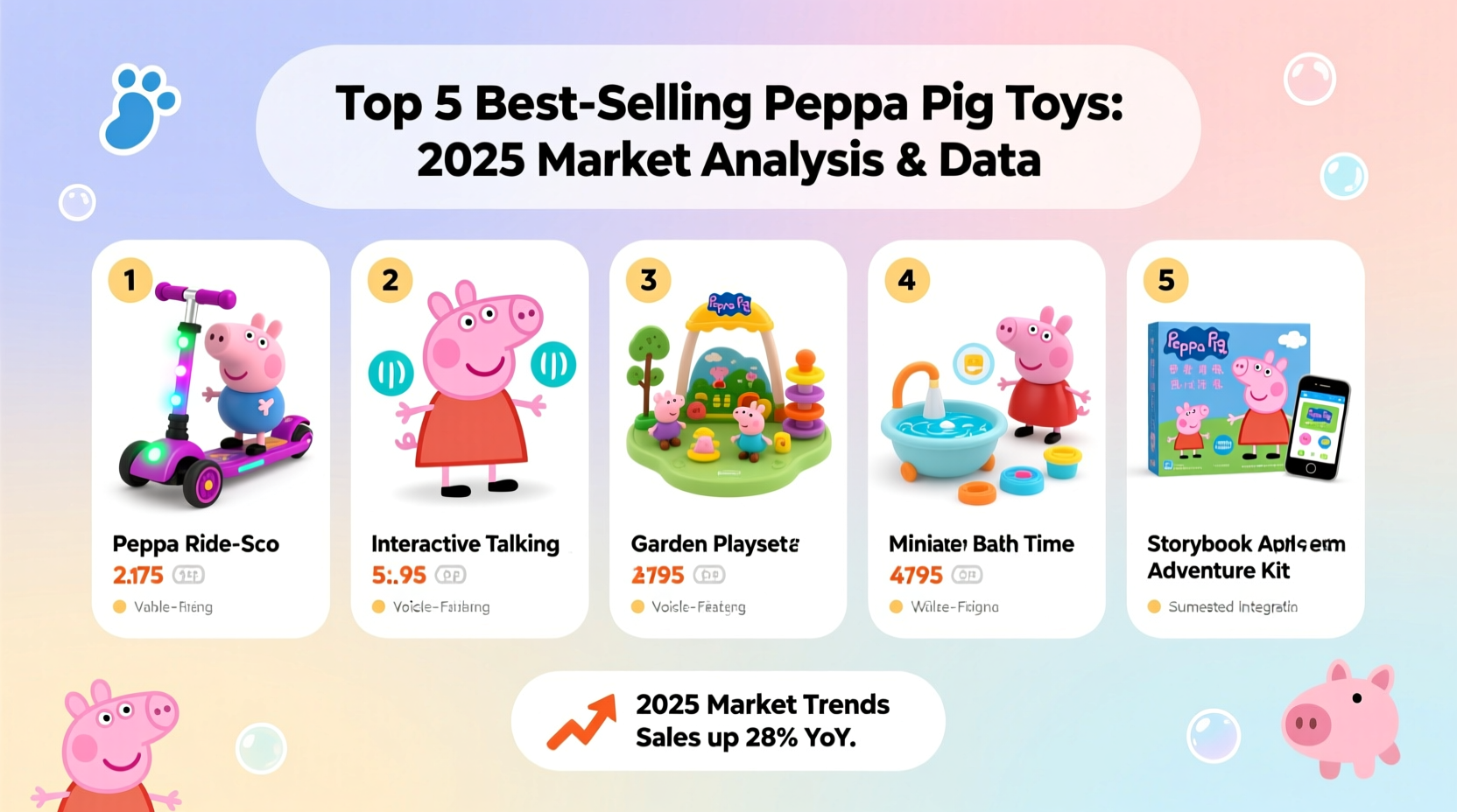 best selling peppa pig toys