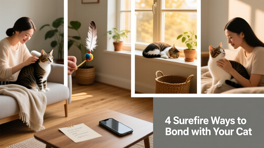 4 Surefire Ways To Bond With Your Cat and Build the Ultimate Relationship