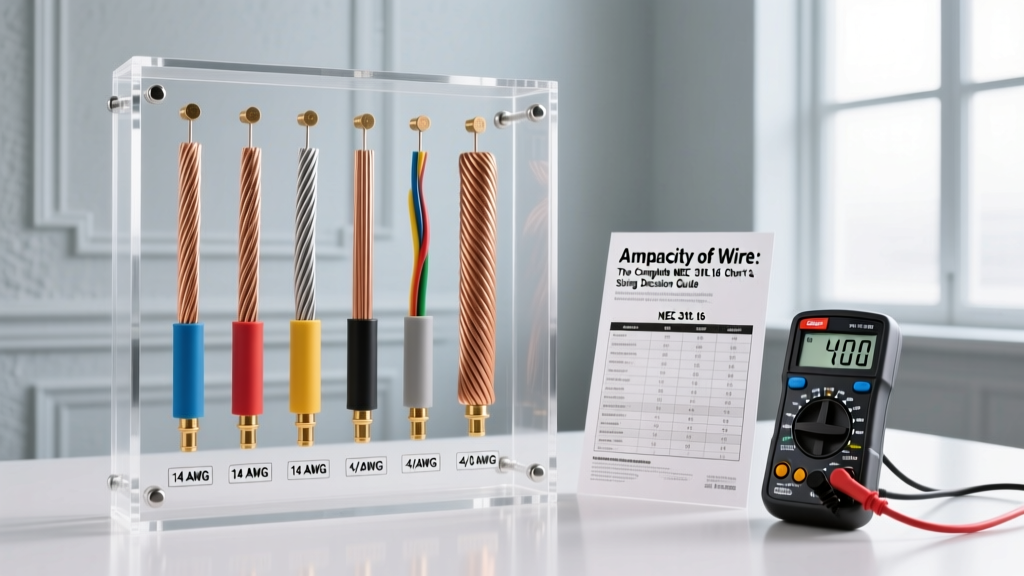 Ampacity of Wire: The Complete NEC 310.16 Chart & Sizing Decision Guide