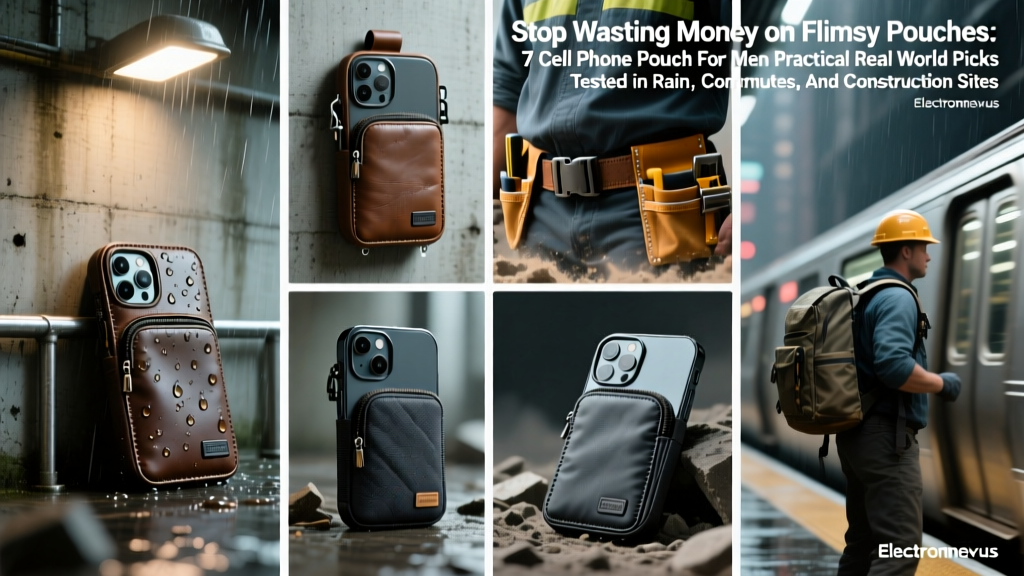 Stop Wasting Money on Flimsy Pouches: 7 Cell Phone Pouch For Men Practical Real World Picks Tested in Rain, Commutes, and Construction Sites