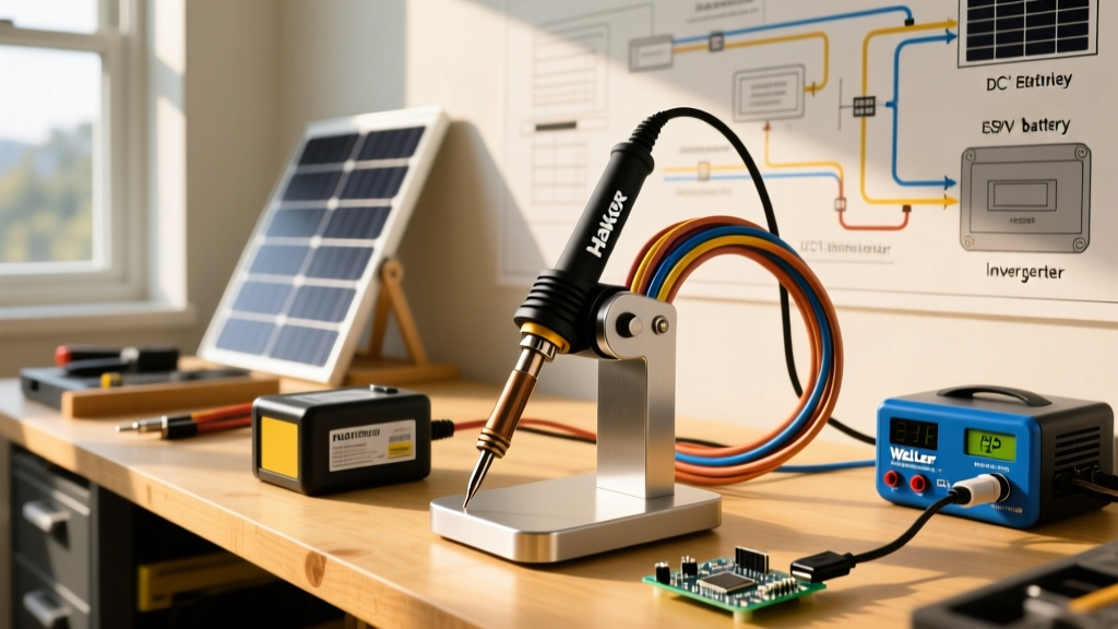 Expert Tips: SLAR Up Soldering Iron Rigs for Off-Grid