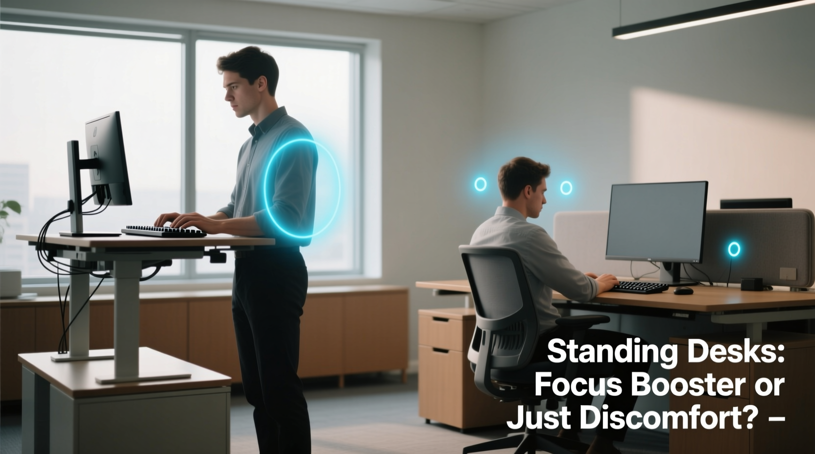 are standing desks better for focus or just uncomfortable standing longer