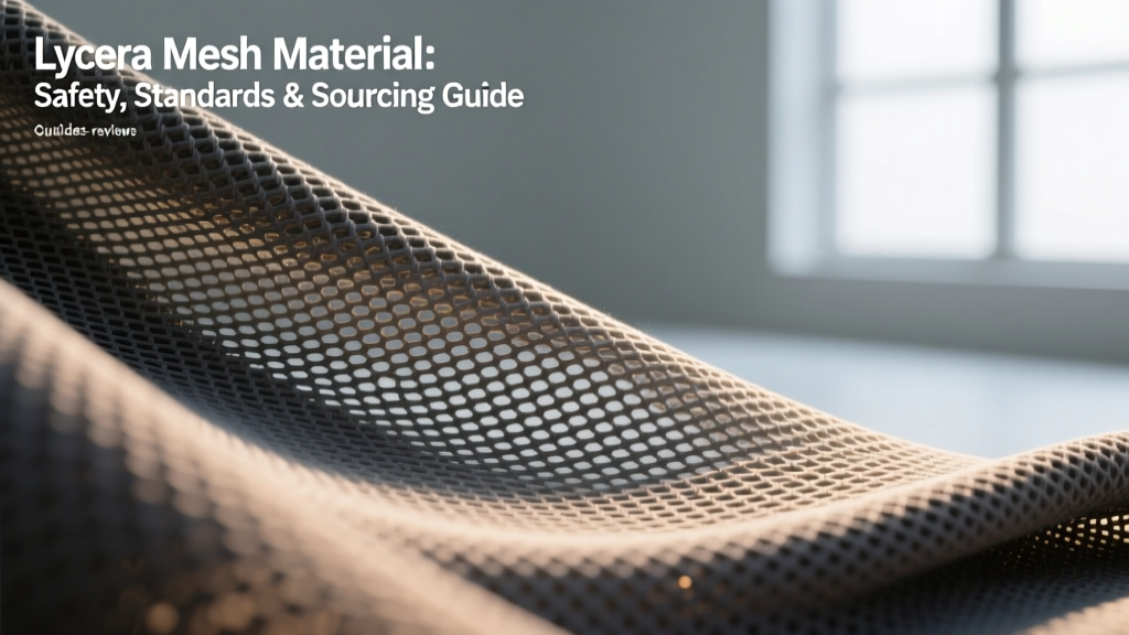 Lycra Mesh Material: Safety, Standards & Sourcing Guide