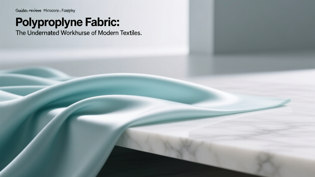 Polypropylene Fabric: The Underrated Workhorse of Modern Textiles