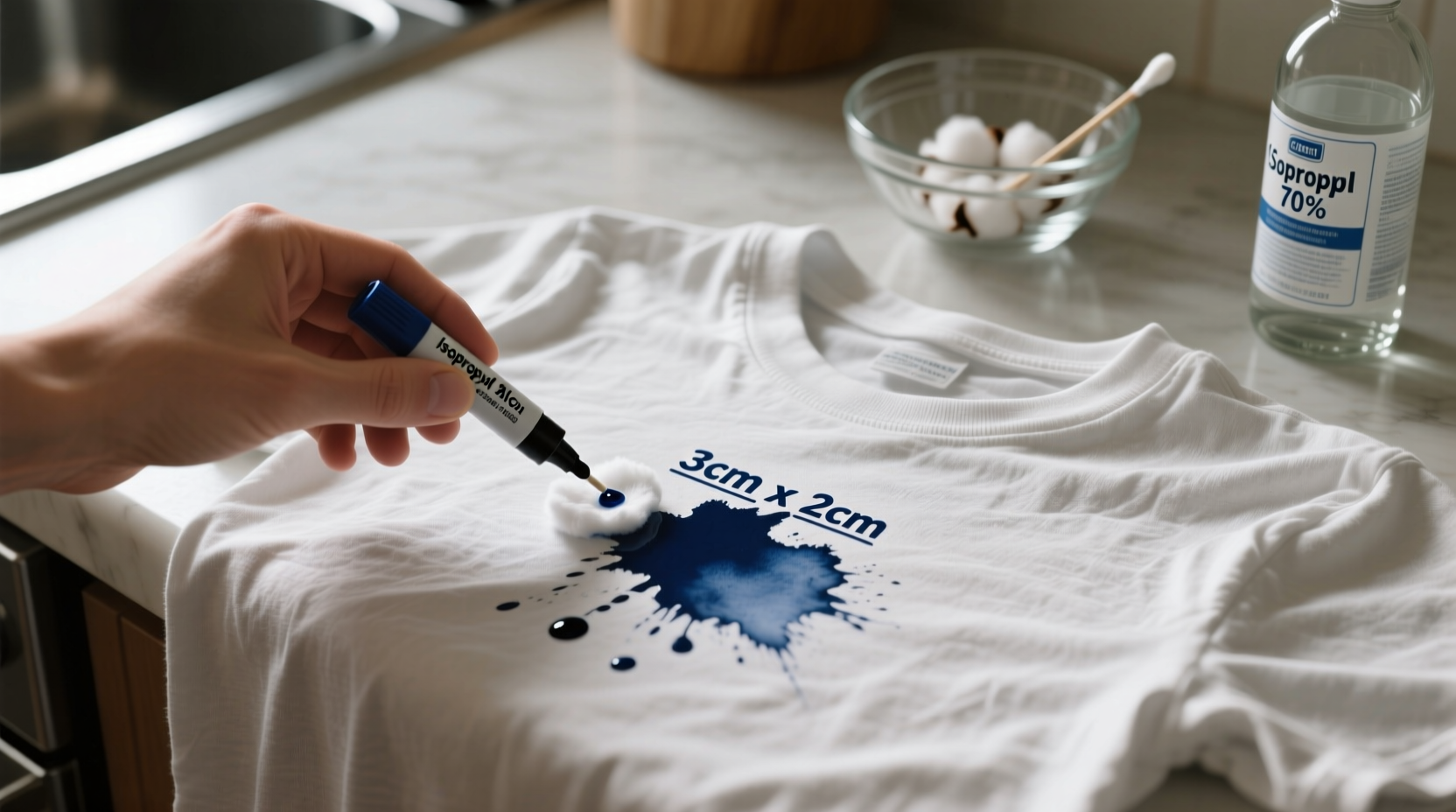 how to remove permanent marker from cotton tees