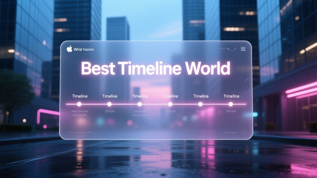 Best Timeline World: A Data-Driven Comparison of Top Interactive Timeline Platforms