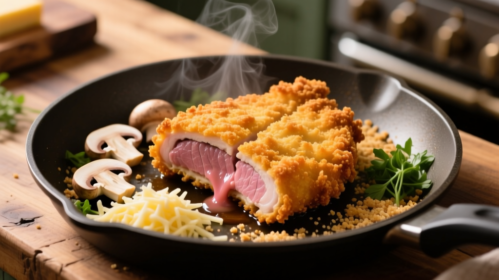 Air Fryer Breaded Stuffed Pork Chops: Crispy & Juicy