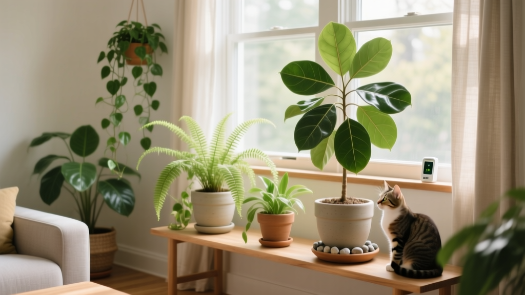 Flowering How to Enclose Indoor Plants From Cats