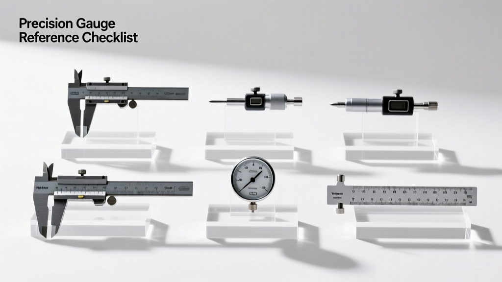Gauge Reference Tools Checklist: Precision Verification for Lighting Relay Systems