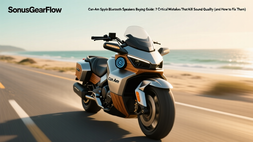Can-Am Spyder Bluetooth Speakers Buying Guide (2026)