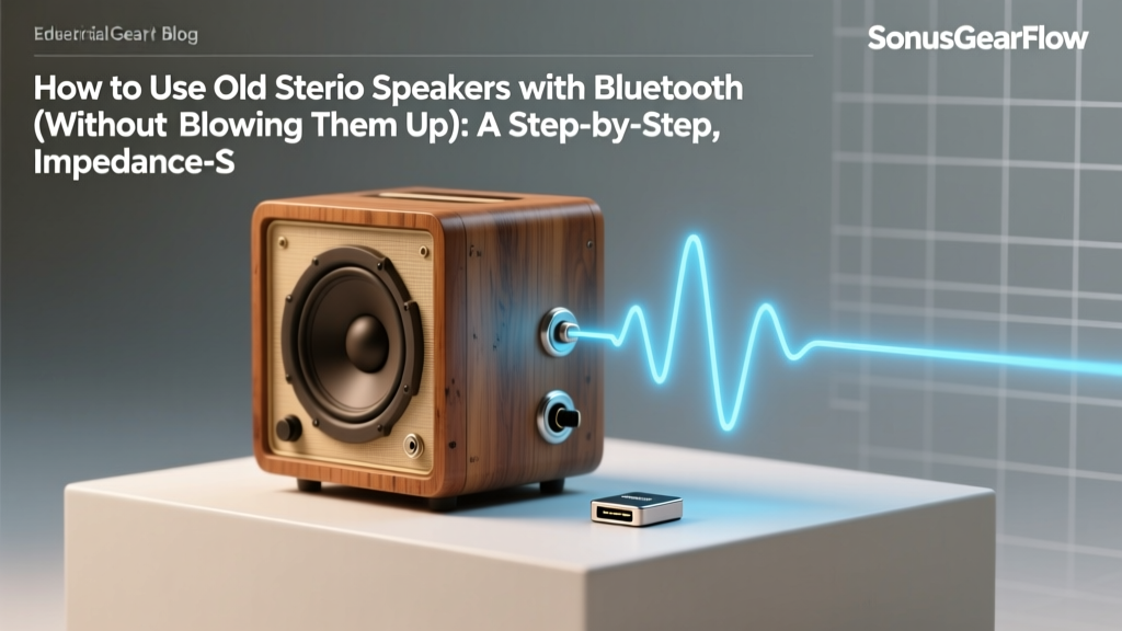 How to Use Old Stereo Speakers with Bluetooth (2026)