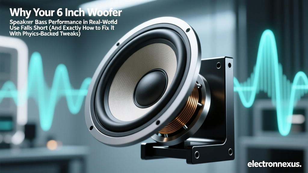 Why Your 6 Inch Woofer Speaker Bass Performance Real World Use Falls Short (And Exactly How to Fix It With Physics-Backed Tweaks)