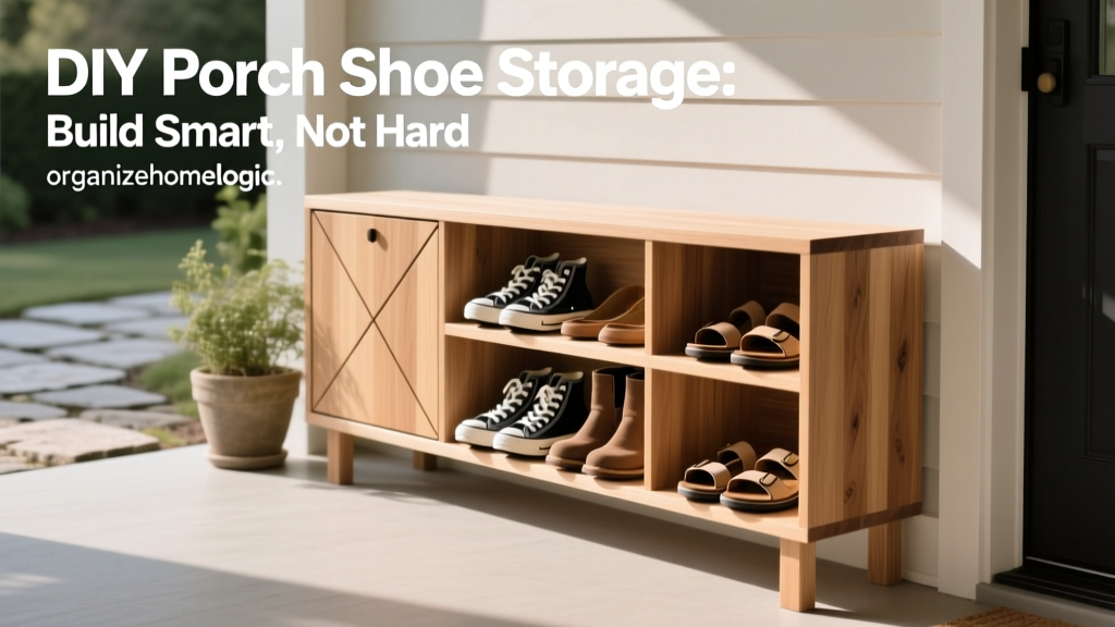 DIY Porch Shoe Storage: Build Smart, Not Hard