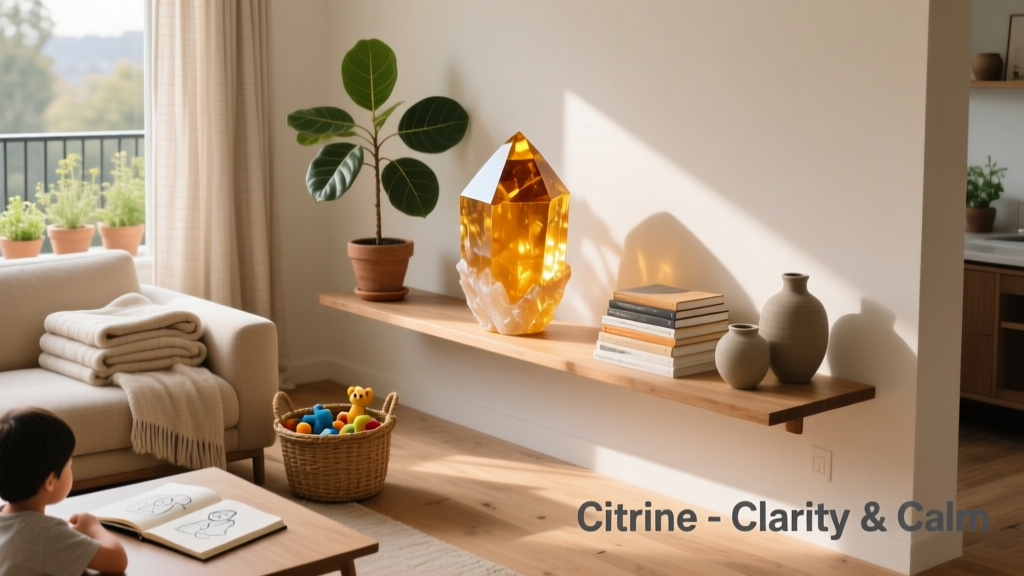 Citrine: The Sunshine Stone for Families — Science, Safety, and Everyday Uses