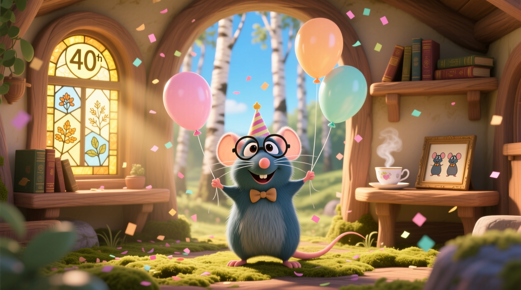 the mouse turns 40 years old today