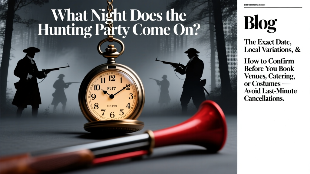 Hunting Party Night 2026: Date & Local Variations