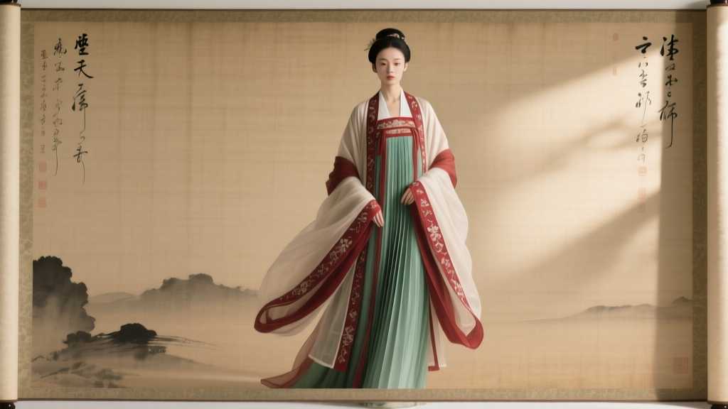 Decoding Hanfu Fashion and Textiles in Chinese Scroll Art
