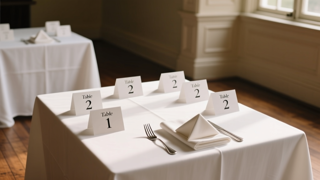 Number Wedding Tables: Stress-Free 7-Step System (2026)