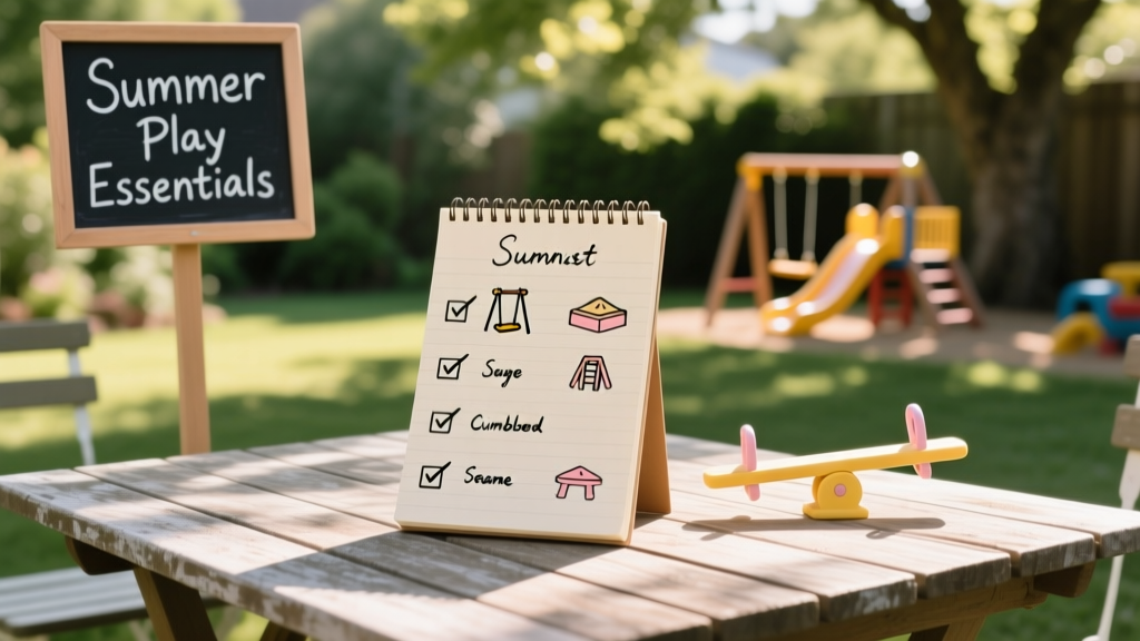 Outdoor Play Tools Checklist