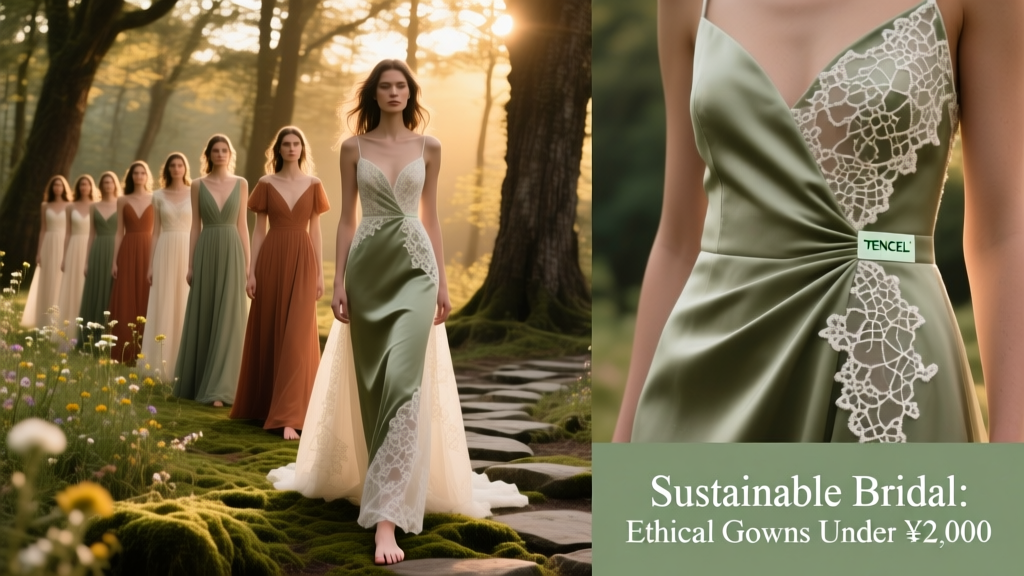 Sustainable Bridal: Ethical Gowns Under $2,000