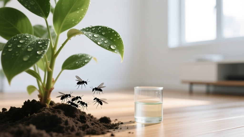 Kill Small Black Gnats on Damp Indoor Plants (2026)