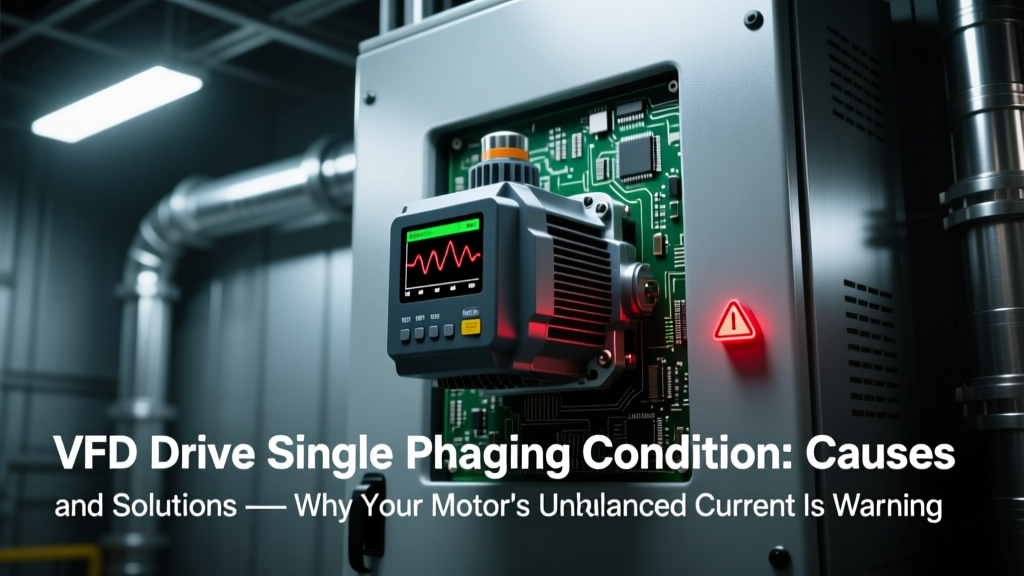 VFD Single Phasing: Causes, Energy Waste & Fixes