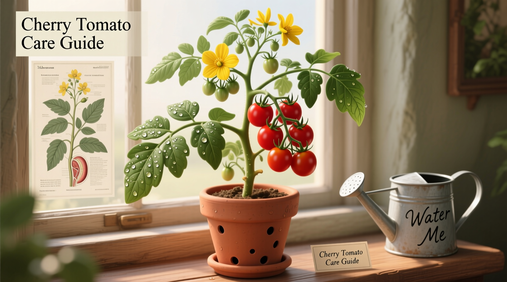 cherry tomato plant care