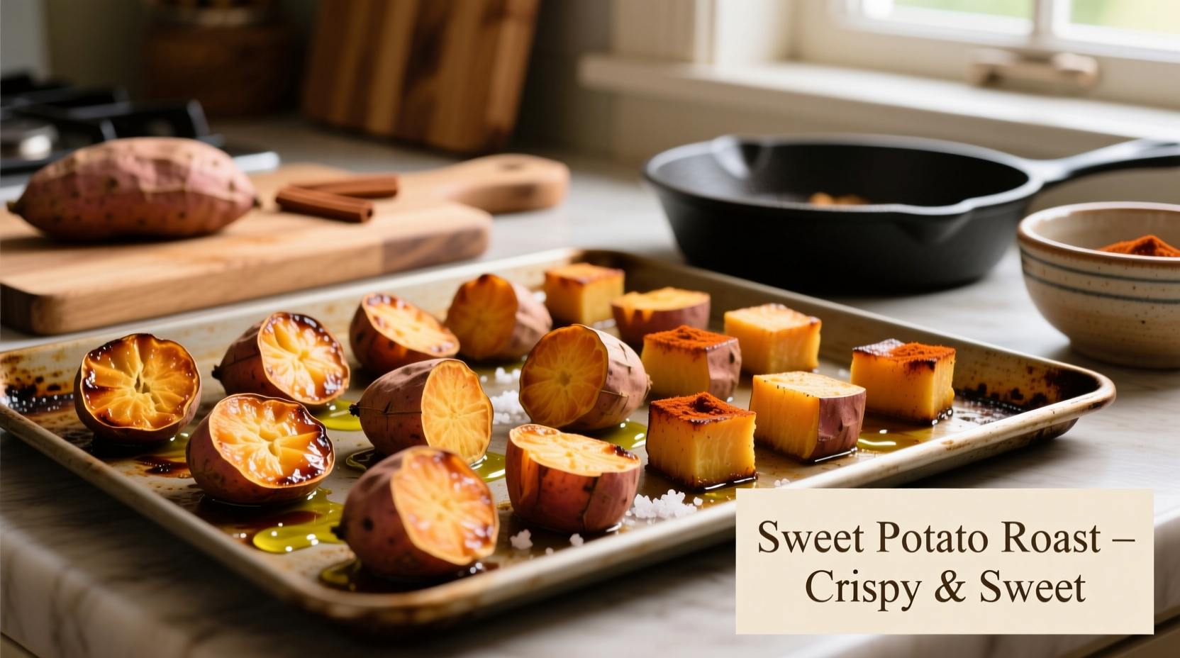 Perfect Sweet Potato Roast Potatoes Recipe: Crispy Every Time